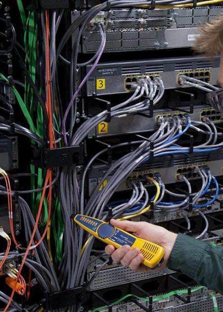 Network Cable Testing And Dressing